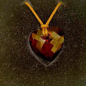Swarovski heart necklace